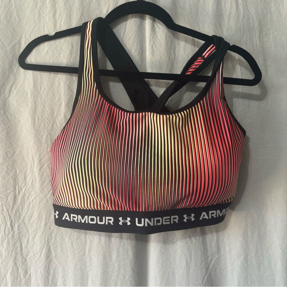 Under Armour pink sports bra size 3x